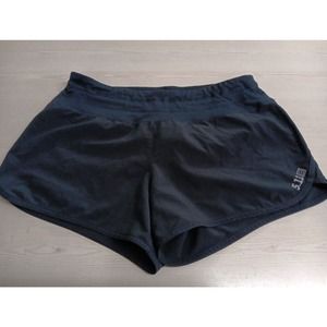 5.11 Tactical Women's Black Running Shorts Size 6 Black 3.75" Inseam